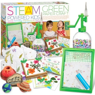 Image de 4M STEAM EDUCATIONS: ATELIER PAPIER ECOLOGIQUE