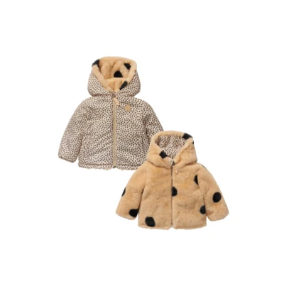 Afbeelding van Noppies Jas Metairie Reversible Baby Maat 68
