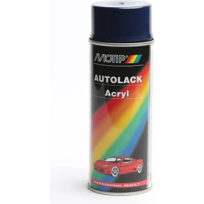 Afbeelding van Motip 44852 Autolak Spuitbus Blauw 400ml UV Bestendig Sneldrogend