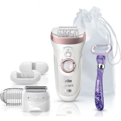 Afbeelding van Braun Silk épil 9 870 Epilator Wit/Roségoud