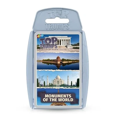 Afbeelding van Top Trumps Monumenten van de wereld kaartspel