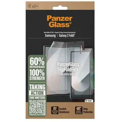 Afbeelding van PanzerGlass Screenprotector Glass &amp; Film voor de Samsung Galaxy Z Fold 7