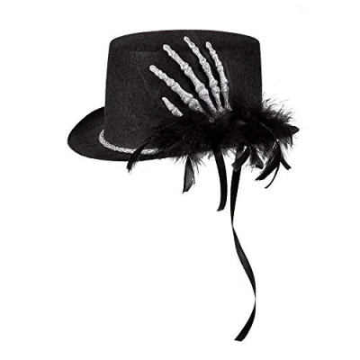 Afbeelding van Boland Hoed Silver claw 58 Volwassenen Vrouwen Halloween accessoire Horror