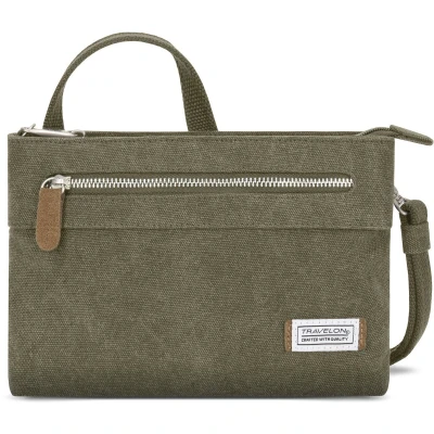 Afbeelding van Travelon Heritage Anti Diefstal Cluch Tas Sage