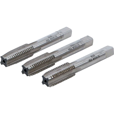 Afbeelding van BGS Draadsnijtapset voor , middel en nasnijder M12 x 1,75 3 delig