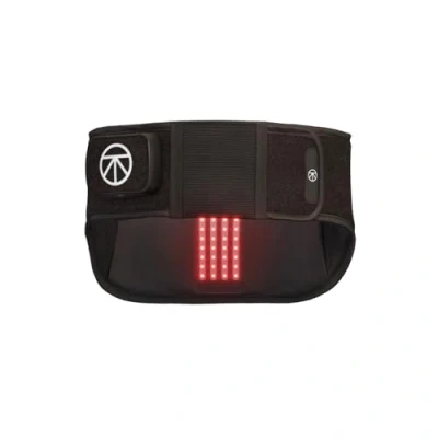 Afbeelding van Therabody ThermBack LED 4 in 1 back wrap heat, far infrared, vibration, and light therapies lower tension relief