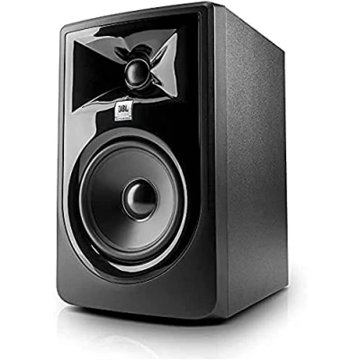 Afbeelding van JBL 305P MKII Powered Two Way Active Studio Reference Monitor 5 inch woofer en 1 tweeter, volgende generatie transducers, prachtige detail, nauwkeurige beelden, brede sweet spot, flexibele