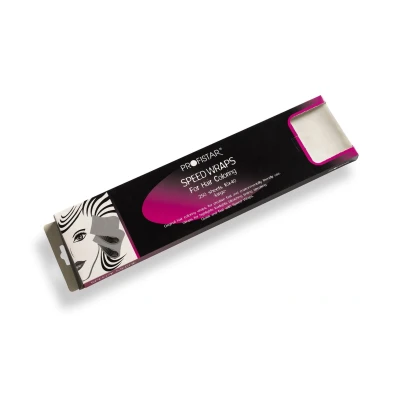 Afbeelding van Profistar High Light Coloring Wraps 250 vel 10 x 40 Wit cm