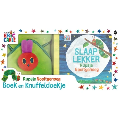 Afbeelding van Slaap lekker, Rupsje Nooitgenoeg cadeaudoos