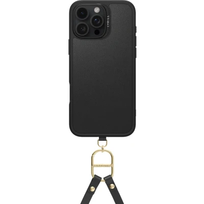 Afbeelding van Spigen Cyrill Kajuk Mag Hoesje Geschikt voor Apple iPhone 16 Pro Max Back Cover Compatibel met MagSafe Classic Charm Zwart