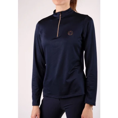 Afbeelding van Montar Shirt Everly Rosegold Junior Lange mouwen Navy 164 Agradi.be