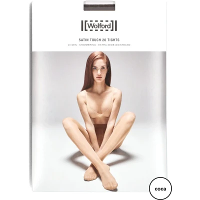 Afbeelding van Wolford Touch 20 Comfort Panty, Dames, Maat: XXL, Coca