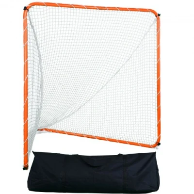 Image de VEVOR 6&#039;x6&#039; Filet de but crosse Sac transport portable pour équipement d&#039;entraînement d&#039;arrière cour