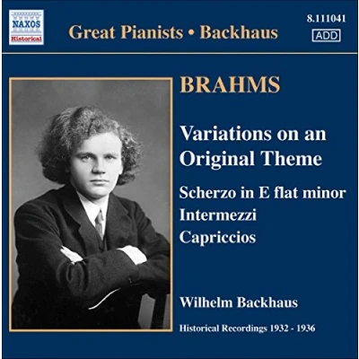 Afbeelding van Wilhelm Backhaus Solo Piano Works (1932 1936) (CD)