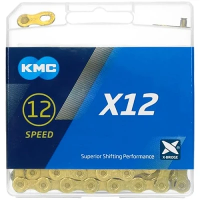 Afbeelding van KMC X12 Ketting Ti N Goud 126L