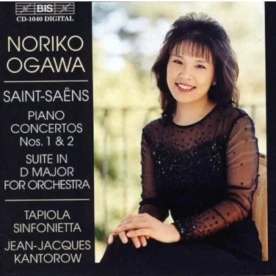 Afbeelding van Noriko Ogawa, Tapiola Sinfonietta, Jean Jacques Kantorow Saint Saëns: Piano Concertos Nos. 1 &amp; 2 (CD)
