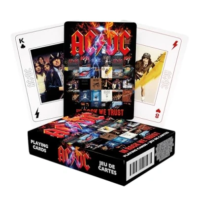 Afbeelding van AC/DC Speelkaarten In Rock We Trust Multicolours