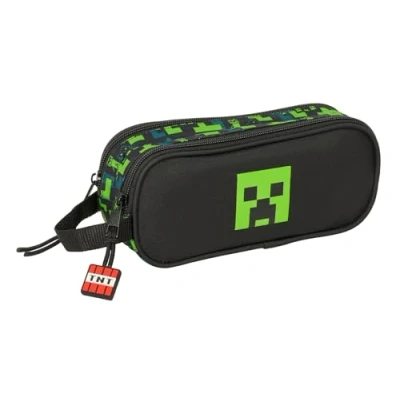 Image de SAFTA Trousse double Minecraft &quot;TNT&quot;