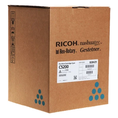 Image de Ricoh Cyan original cartouche de toner pour Gestetner SP 5200; Nashuatec Rex Rotary Aficio 5200