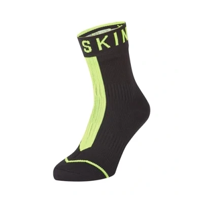 Afbeelding van Sealskinz Waterproof All Weather Length Sock with Hydrostop Fietssokken Unisex Maat XL