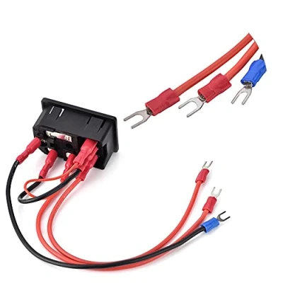 Afbeelding van Tangxi Stroomschakelaar voor 3D printers, 15 A, 220 V/110 V, kortsluiting, ingangsmodule, U type stekker, netschakelaar