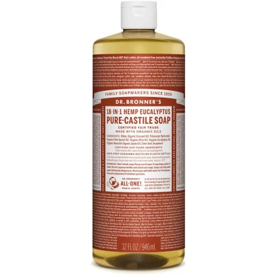 Afbeelding van Dr. Bronner&#039;s Vloeibare Zeep Eucalyptus 945 ml