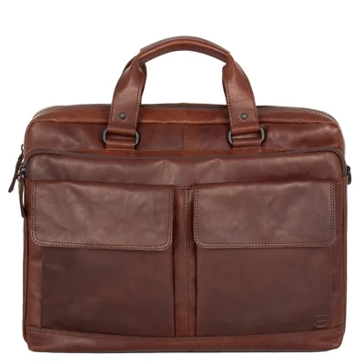 Afbeelding van Spikes &amp; Sparrow Berry Business Laptopbag 17&quot; dark brown