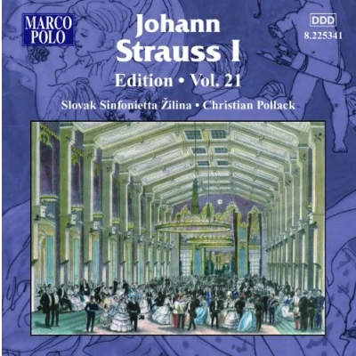 Afbeelding van Slovak Sinfonietta Zilina Strauss; Edition Volume 21 (CD)