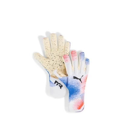 Afbeelding van FUTURE Ultimate NC Football keepershandschoenen, Blauw/Rood/Wit, Maat 10,5 PUMA