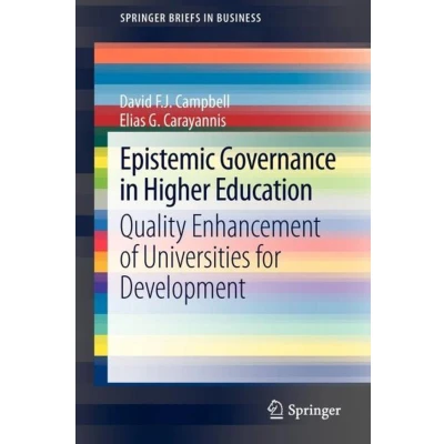 Afbeelding van Epistemic Governance in Higher Education