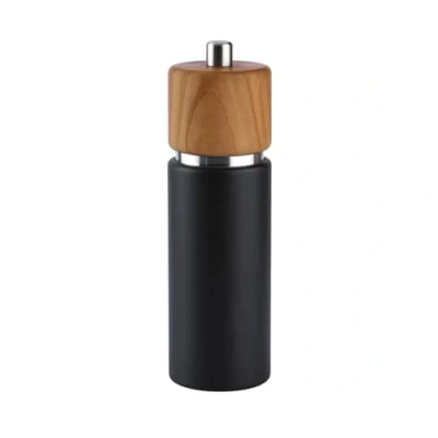 Afbeelding van Zassenhaus SM Hanover 18cm gegoten/olijf, Pepermolen + zoutmolen, Zwart