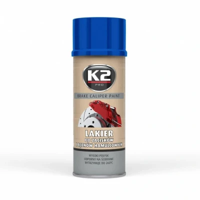 Afbeelding van K2 L346NI Remklauwlak spuitbus 400 blauw