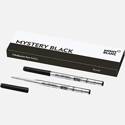 Afbeelding van Montblanc Ballpoint Refills B 2 stuk zwart