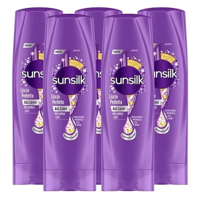 Afbeelding van 5 x Sunsilk Balsamo glad, perfect anti vochteffect voor glad en glanzend haar, 200 ml