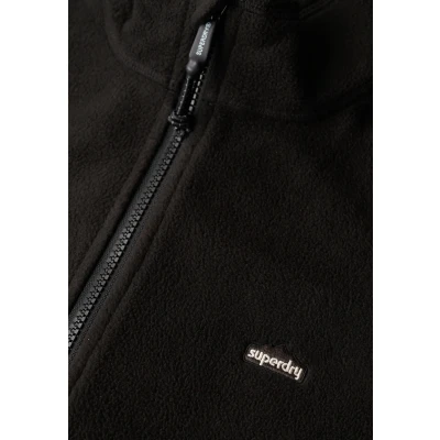 Afbeelding van Superdry Polar Fleecejas, Dames, Maat: 40, Black