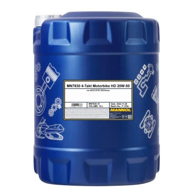 Afbeelding van Mannol Motorbike 20W 50 10L Motorolie MN7830 10