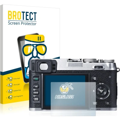 Afbeelding van BROTECT Screenprotector voor Fujifilm X100S Folie Beschermfolie Beschermglas transparant