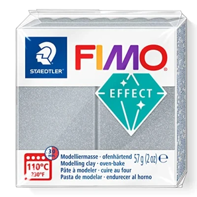 Afbeelding van Fimo effect metallic 57g zilver