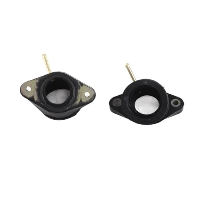 Afbeelding van 2 stuks carburateur interface adapter, rubber motorfiets inlaatspruitstuk start met bijpassende O afdichtingen voor XV400 XV500 XV535