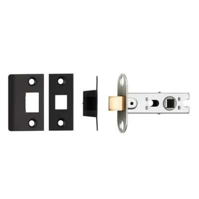 Afbeelding van Eurospec Eenvoudig Loopslot 76 mm matzwart
