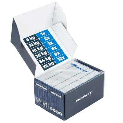 Afbeelding van 6 kg plakstrip, balanceermassa, 4 x 5 g + 10 g, 100 stuks à 60