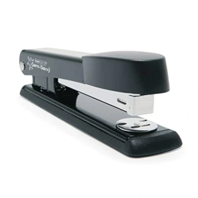 Afbeelding van Rapesco R54500B2 Germ Savvy antibacterieel, Marlin nietmachine met complete band, metaal, zwart