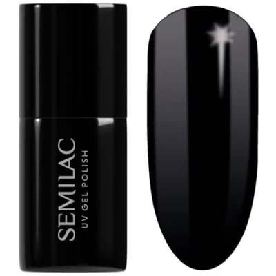 Afbeelding van Semilac Gel nagellak, semi permanent, UV 300 Perfect Black, 7 ml