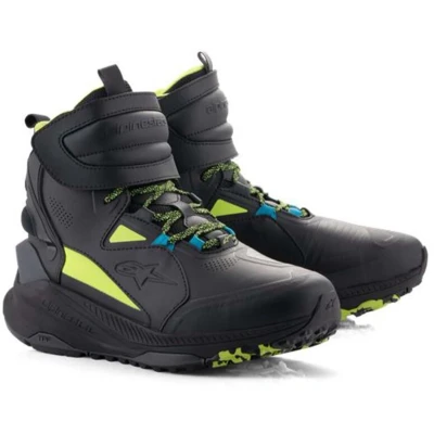 Afbeelding van Alpinestars Speedstreet Zwart Lime Blauw Ocean Motorschoenen Maat 41 Laars