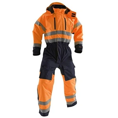 Afbeelding van Blaklader Winteroverall High Vis 6763 1977 Oranje/Marineblauw C52
