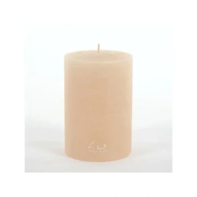 Afbeelding van Luz Your Senses Rustic Cilinderkaars 9x13cm Moonstone