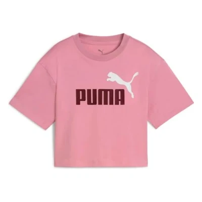 Afbeelding van PUMA Ess 2 Color No. 1 T shirt court avec logo pour fille