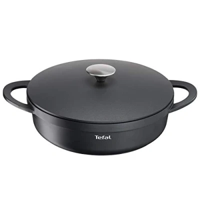 Afbeelding van Tefal Trattoria Hapjespan met deksel 28 cm