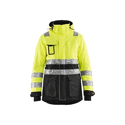 Afbeelding van Winterparka High Vis Dames 4472 geel/zwart