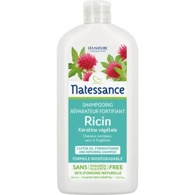 Afbeelding van Natessance Ricin Versterkende Herstellende Shampoo 500 ml